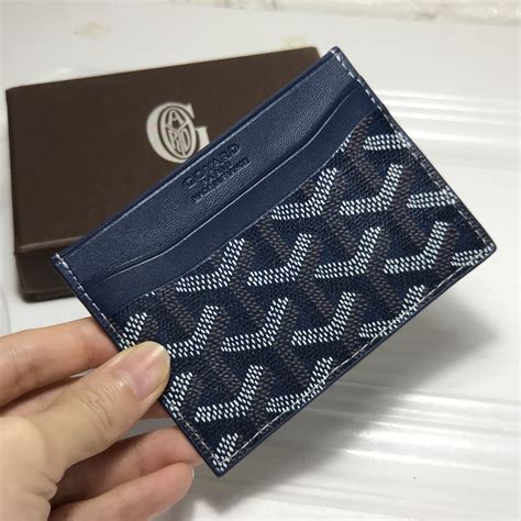 goyard card case|authentic goyard card holder.